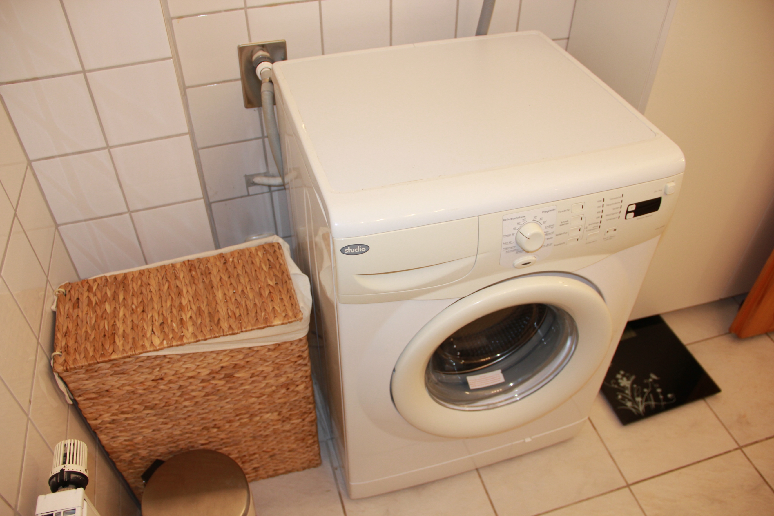 Waschmaschine im Ferienhaus GoWatt